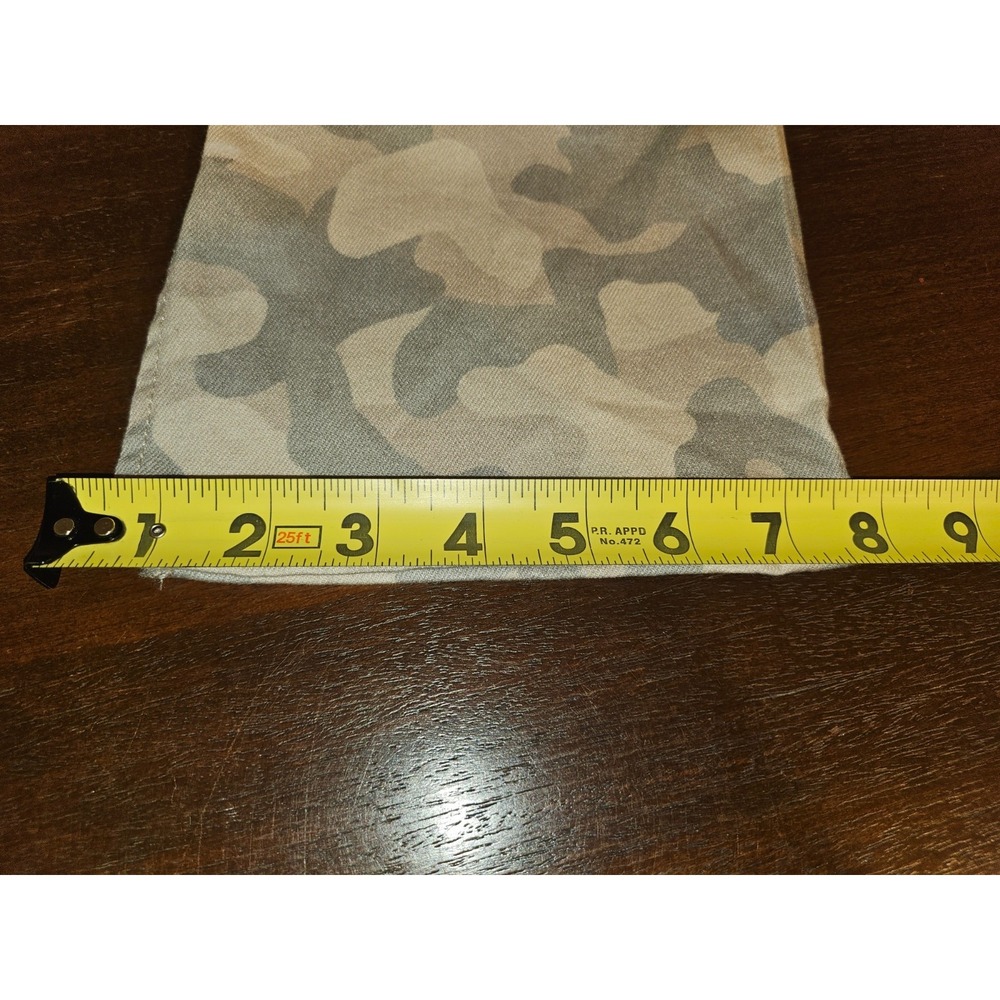Hudson Nico Jeans Womens Tan Peyote Camo Mid Rise Straight Stretch Size 28 NWT - Picture 10 of 12
